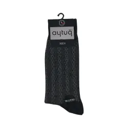 Шкарпетки чоловічі Aytug Bambu 24033 темно-сірі Size 41-45