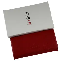 Кошелек женский кожаный Karya 1159-46 красный