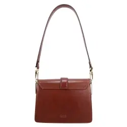 Сумка женская кожаная Karya 2584-615 коричневая