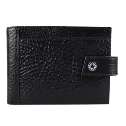 Кошелек мужской кожаный Karya 0456-03 черный