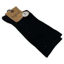 Носки женские Aytug 45000 Lambswool высокие черные Size 36-40