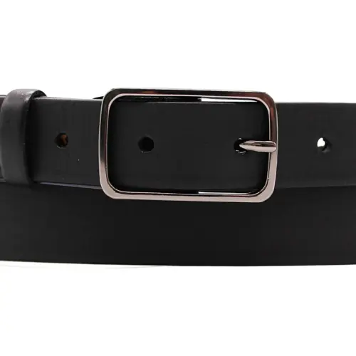 Ремінь жіночий шкіряний Кремінь 05.30.00.103 чорний 120 см