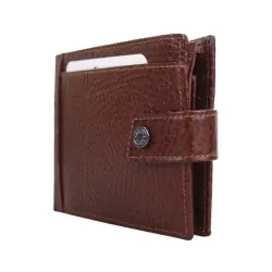 Кошелек мужской кожаный Karya 0456-07 коричневый