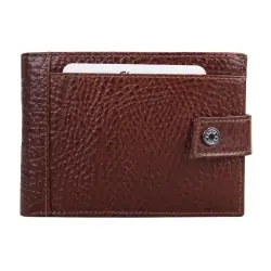 Кошелек мужской кожаный Karya 0456-07 коричневый