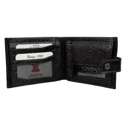 Кошелек мужской кожаный Karya 0456-04 темно-коричневый