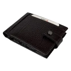 Кошелек мужской кожаный Karya 0456-04 темно-коричневый