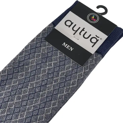 Носки мужские Aytug Bambu 24033 сине-серые Size 41-45
