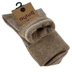 Шкарпетки жіночі Aytug 45019 Lambswool високі бежеві Size 36-40