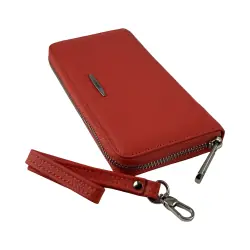 Гаманець жіночий шкіряний Eminsa 2159 18-25 кораловий