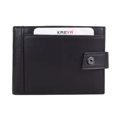 Кошелек мужской кожаный Karya 0456-612 черный