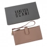 Кошелек-портмоне женское кожаное Vanessa Scani T810-202 светло-розовый