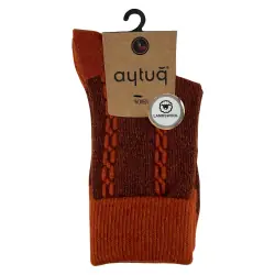 Носки женские Aytug 45019 Lambswool высокие оранжевые Size 36-40 