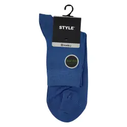 Шкарпетки чоловічі Style Bambu 4113 середні сині Size 41-45