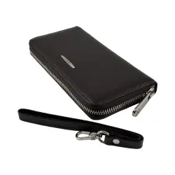 Кошелек женский кожаный Eminsa 2159 37-3 темно-коричневый