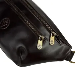 Сумка кросс боди мужская кожаная Vittorio Safino VS 055 коричневая Кентукки