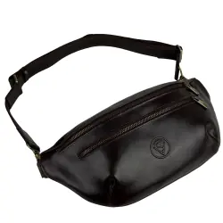 Сумка кросс боди мужская кожаная Vittorio Safino VS 055 коричневая Кентукки