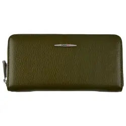 Кошелек женский кожаный Eminsa 2159 18-36 оливковый