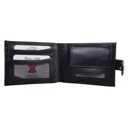 Гаманець чоловічий шкіряний Karya 0456-076 чорний