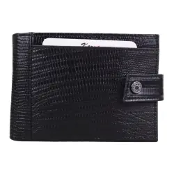 Гаманець чоловічий шкіряний Karya 0456-076 чорний