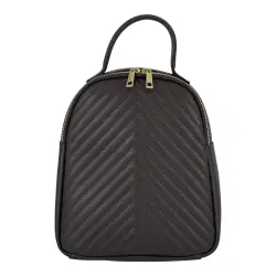 Рюкзак жіночий шкіряний Genuine Leather 955261 темно-коричневий
