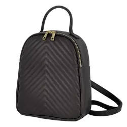Рюкзак жіночий шкіряний Genuine Leather 955261 темно-коричневий