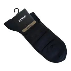 Шкарпетки чоловічі Style Bambu 4113 середні темно-сірі Size 41-45