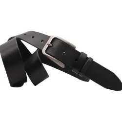 Ремінь чоловічий шкіряний Кремінь 01.40.00.247 чорний 105 см