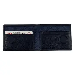 Кошелек-зажим для денег мужской кожаный Butun 243-004 034 синий