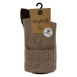 Носки женские Aytug 45002 Lambswool высокие бежевые Size 36-40