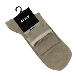 Носки мужские Style Bambu 4113 средние бежевые Size 41-45