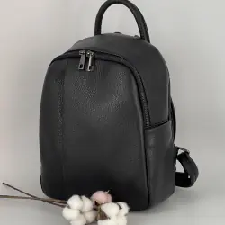 Рюкзак жіночий шкіряний Genuine Leather 05434 чорний