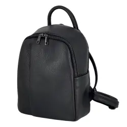 Рюкзак жіночий шкіряний Genuine Leather 05434 чорний