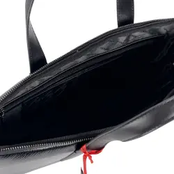 Сумка-портфель женский кожаный Eminsa 7138 37-1 черный 