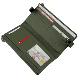 Гаманець жіночий шкіряний Eminsa 2117 9-38 мʼятний