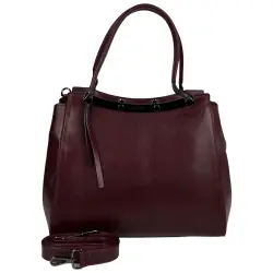 Сумка женская кожаная Karya 2487-618 марсала