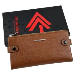 Кошелек женский кожаный Eminsa 2117 37-2 коричневый