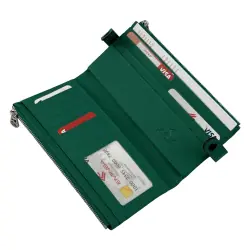 Кошелек женский кожаный Eminsa 2117 9-27 зеленый