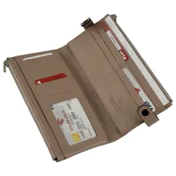 Кошелек женский кожаный Eminsa 2117 37-31 светло-розовый