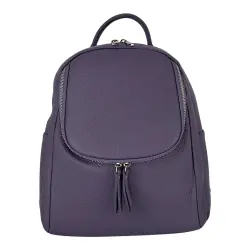 Рюкзак жіночий шкіряний Genuine Leather 759281 бузковий