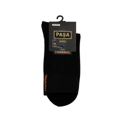 Шкарпетки чоловічі Pasa Thermal 092 середні чорні Size 41-45