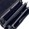 Сумка-барсетка мужская кожаная Bond Non 888-281 черная