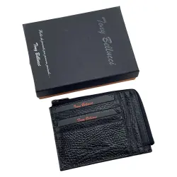 Кошелек картхолдер кожаный Tony Bellucci T303-893 черный