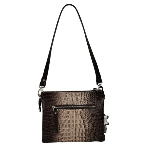 Сумка женская кожаная Karya 3012-562 коричневая