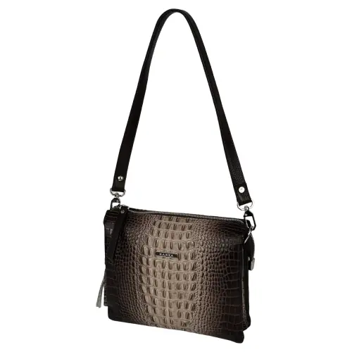 Сумка женская кожаная Karya 3012-562 коричневая