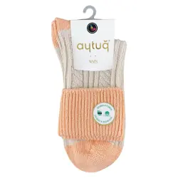 Носки женские Aytug 44429 Cotton высокие бежевые Size 36-40