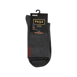 Шкарпетки чоловічі Pasa Thermal 092 середні сірі Size 41-45