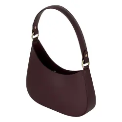 Сумка жіноча шкіряна Genuine Leather 854500025 сливова