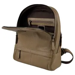 Рюкзак жіночий шкіряний Tony Bellucci 0061-218 бежевий