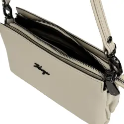 Сумка женская кожаная Karya 5072-13 экрю