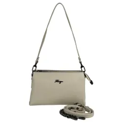 Сумка женская кожаная Karya 5072-13 экрю